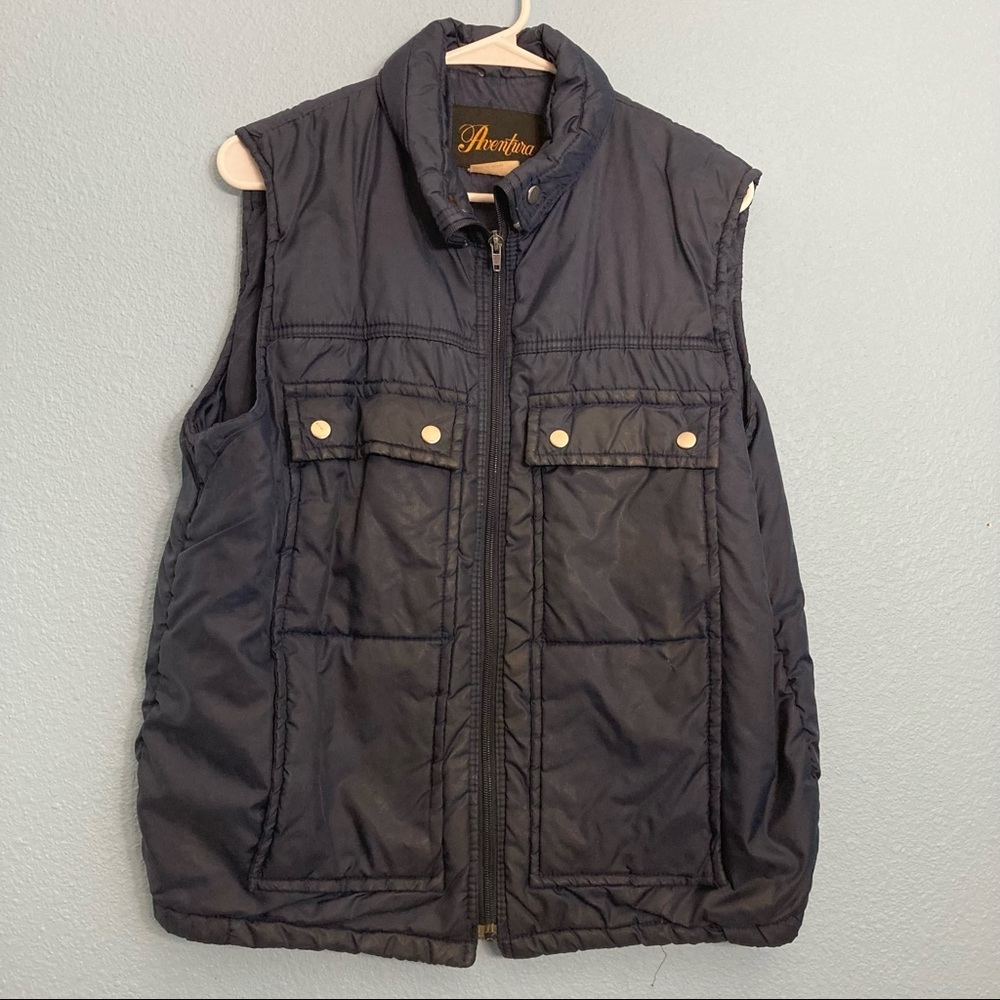 Vintage Aventura Vest - Blue - Medium